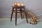 Vintage Farm Stool, 1940s, Image 5