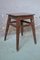 Tabouret de Ferme Vintage, 1940s 1