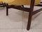 Rosewood and Yellow Fabric Model 849 Lounge Chairs by Gianfranco Frattini for Cassina, 1950s, Set of 2 9