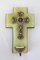 Crucifix Champleve Onyx Napoléon III Antique en Eau-Forte Fontes Antiques, France 2