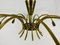 Large Mid-Century Brass 12-Arm Chandelier from Kalmar, 1950s, Image 8