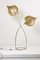 Rhubarb 2-Leaves Brass Floor Lamp by Tommaso Barbi, 1970s, Image 3