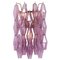 Amethyst Polyhedral Glass Sconce or Wall Light, 2000s, Image 1