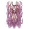 Mehrfarbige Amethyst Wand- oder Wandlampe aus Glas, 2000er 1