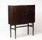 Danish Mahogany Bar Cabinet by Ole Wanscher, 1950s 10