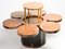 Burl Walnut Dining Table with Built-in Bar by Formitalia, 2005 5