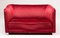Red Velvet Sofa by Ole Wanscher, 1930s, Image 3