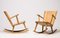 Scandinavian Pine Rocking Chair by Goran Malmvall, 1950s 8
