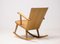 Scandinavian Pine Rocking Chair by Goran Malmvall, 1950s, Image 3