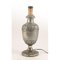 Wood and Silvered Metal Table Lamp, 1900s, Image 1