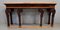 Large 19th Century Louis XVI Style Mahogany Console Table with Marble Top, Image 24