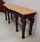 Large 19th Century Louis XVI Style Mahogany Console Table with Marble Top 3