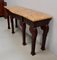 Large 19th Century Louis XVI Style Mahogany Console Table with Marble Top, Image 3
