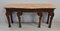 Large 19th Century Louis XVI Style Mahogany Console Table with Marble Top 1