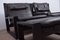 Vintage Brutalist Lounge Chairs with Ottoman Set by Sonja Wasseur, Set of 3, Image 2