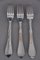 Danish Silver 830 Forks from SJ Denmark, 1930, Set of 3 2