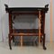 Small Antique Bamboo and Black Paint Trolley from Perret et Vibert 30