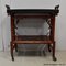 Small Antique Bamboo and Black Paint Trolley from Perret et Vibert, Image 21