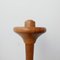 Mid-Century Tall Wooden Candleholders, 1960s, Set of 3 6