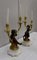 19th Century Bronze Candleholders, Set of 2, Image 2