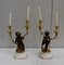 19th Century Bronze Candleholders, Set of 2, Image 1