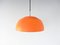 Lampe à Suspension Vintage en Métal Orange et en Verre par Hans-Agne Jakobsson, Suède, 1970s 2