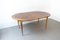 Extendable Round Walnut and Brass Dining Table by José Cruz de Carvalho for Altamira, 1950s, Image 12
