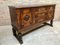 Large 19th Century Catalan Spanish Buffet with Drawers and Mirror Crest 5