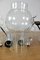 Vintage Sputnik Chrom und Glas Wandlampen, 1960er, 2er Set 6