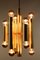 Lámpara colgante Sputnik Mid-Century de 12 luces de Gaetano Sciolari, Imagen 4