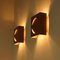 Copper-Colored Wall Lights from Raak, 1970s, Set of 2 7