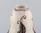 Vase Art Déco par Charles Catteau pour Boch Frères Keramis, Belgique, 1920s 5