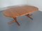 Danish Extendable Teak Dining Table from Glostrup, 1960s 3