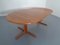 Danish Extendable Teak Dining Table from Glostrup, 1960s, Image 6