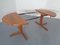 Danish Extendable Teak Dining Table from Glostrup, 1960s, Image 2