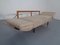 Swedish Teak and Wool Sofa Daybed, 1950s, Image 11