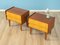 Two-Tone Nightstands, 1950s, Set of 2 3