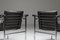 Mid-Century Model LC2 Lounge Chairs by Pierre Jeanneret, Charlotte Perriand & Le Corbusier for Cassina, 1960s, Set of 2 7