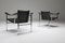 Mid-Century Model LC2 Lounge Chairs by Pierre Jeanneret, Charlotte Perriand & Le Corbusier for Cassina, 1960s, Set of 2 11