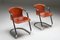 Tan Leather Dining Chairs by Willy Rizzo for Cidue, 1970s, Set of 6 17