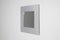 Quadratischer Spiegel aus Aluminiumguss von Lorenzo Burchiellaro, 1970er 7