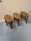 Teak and Glass Coffee Table and Stools Set from Nathan, 1970s 8