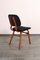 Dutch Bentwood and Velvet Dining Chairs, 1950s, Set of 4 12