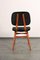 Dutch Bentwood and Velvet Dining Chairs, 1950s, Set of 4 18