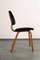 Dutch Bentwood and Velvet Dining Chairs, 1950s, Set of 4 11