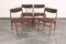 Teak Dining Chairs by Erik Buch for Anderstrup, 1950s, Set of 4, Image 9