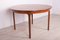 Round Extendable Dining Table from McIntosh, 1960s, Image 2
