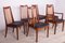 Mid-Century Teak and Leather Dining Chairs by Leslie Dandy for G-Plan, 1960s, Set of 6 2