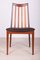Mid-Century Teak and Leather Dining Chairs by Leslie Dandy for G-Plan, 1960s, Set of 6, Image 14