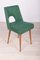 Polish Shell Chairs from Bydgoszcz Furniture Factory, 1960s, Set of 6 1
